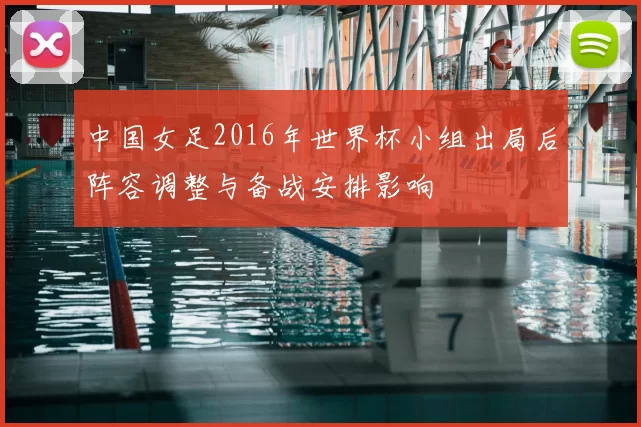 中国女足2016年世界杯小组出局后阵容调整与备战安排影响